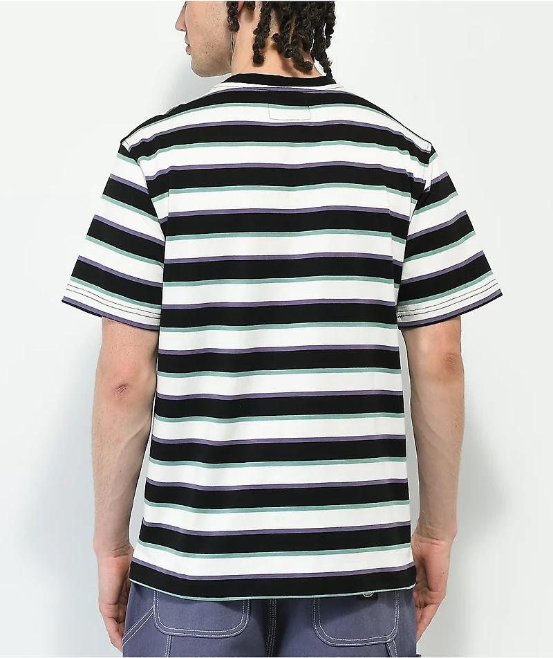 Welcome Cooper Black & Bone Stripe T-Shirt