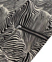 Welcome Equine Black & White Elastic Waist Pants