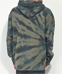 Welcome Exner Kelp Green & Black Tie Dye Hoodie