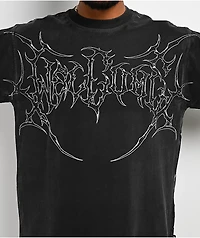 Welcome Grapple Black Wash T-Shirt