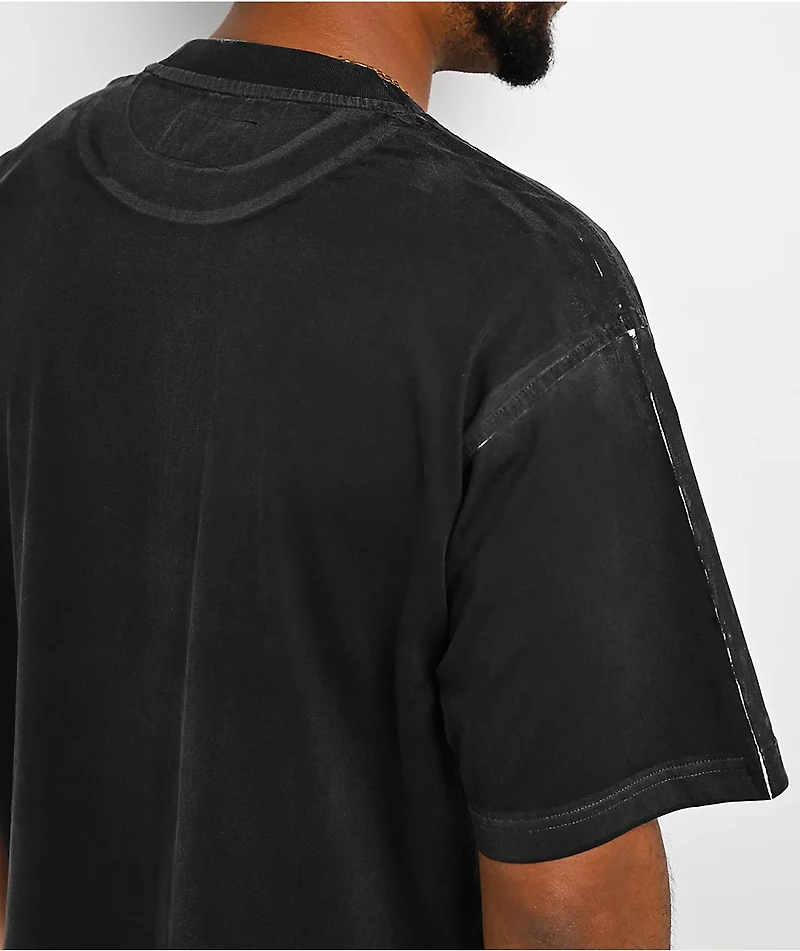 Welcome Grapple Black Wash T-Shirt