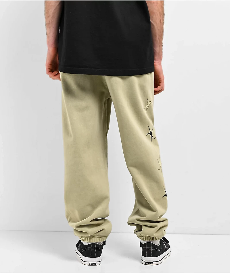 Welcome Halo Light Green Sweatpants