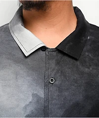 Welcome Hope Black & White Button Up Shirt