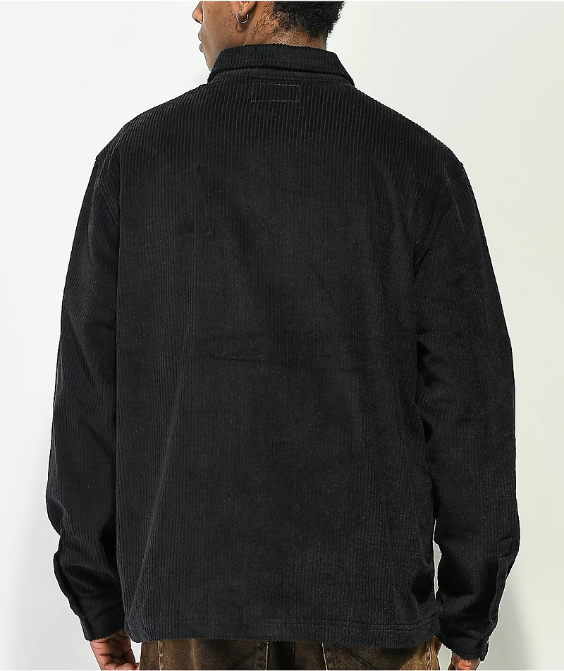 Welcome Hydra Black Corduroy Jacket