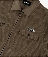 Welcome Hydra Brown Corduroy Jacket