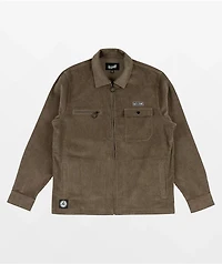 Welcome Hydra Brown Corduroy Jacket