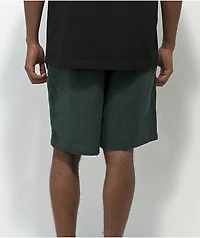 Welcome Hydra Dark Green Corduroy Shorts
