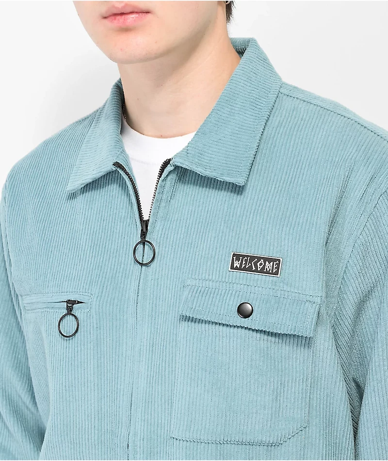 Welcome Hydra Mist Corduroy Zip Jacket