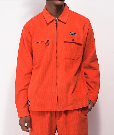 Welcome Hydra Pumpkin Corduroy Jacket