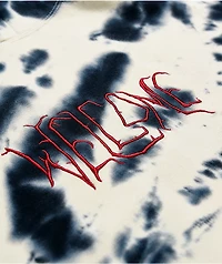 Welcome Inkblot Bone & Black Tie Dye Hoodie
