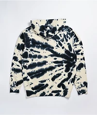 Welcome Inkblot Bone & Black Tie Dye Hoodie
