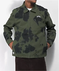 Welcome Inkblot Green Canvas Jacket