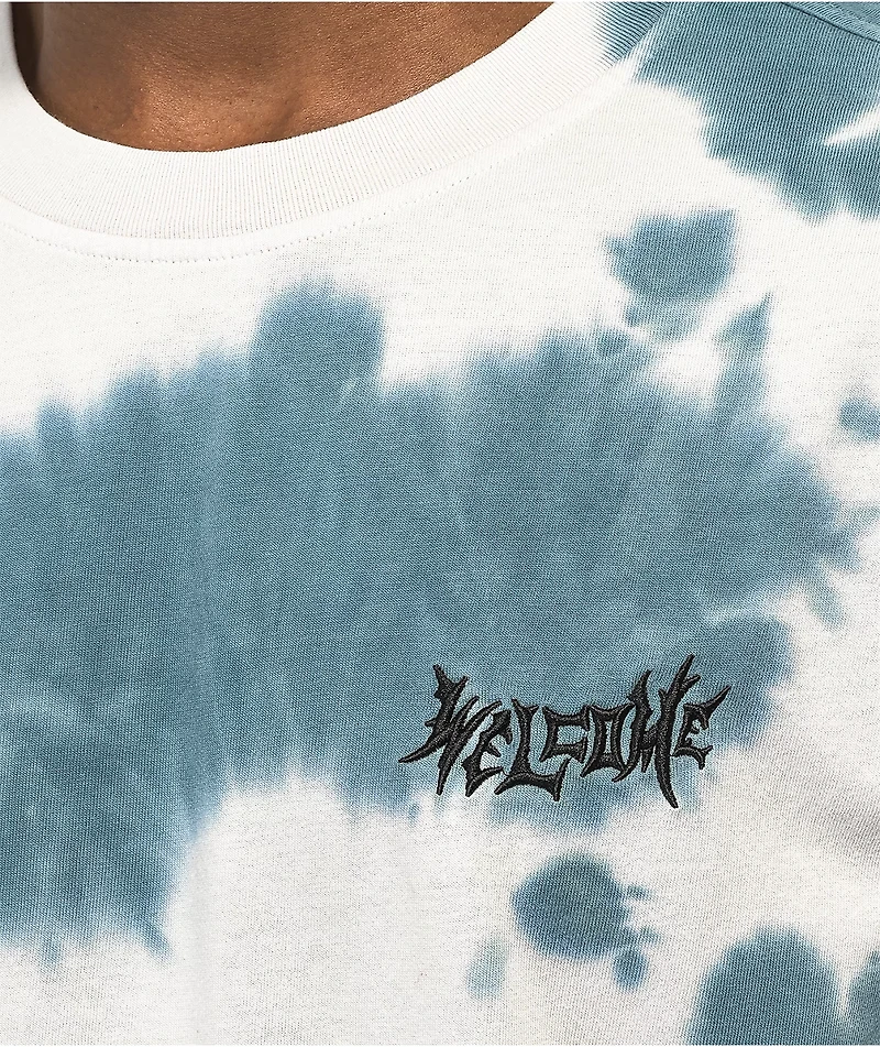 Welcome Inkblot Mist & Bone Tie Dye T-Shirt