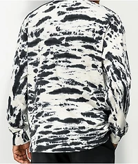 Welcome Inkblots Black & Bone Tie Dye Long Sleeve T-Shirt