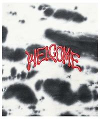 Welcome Inkblots Black & Bone Tie Dye Long Sleeve T-Shirt