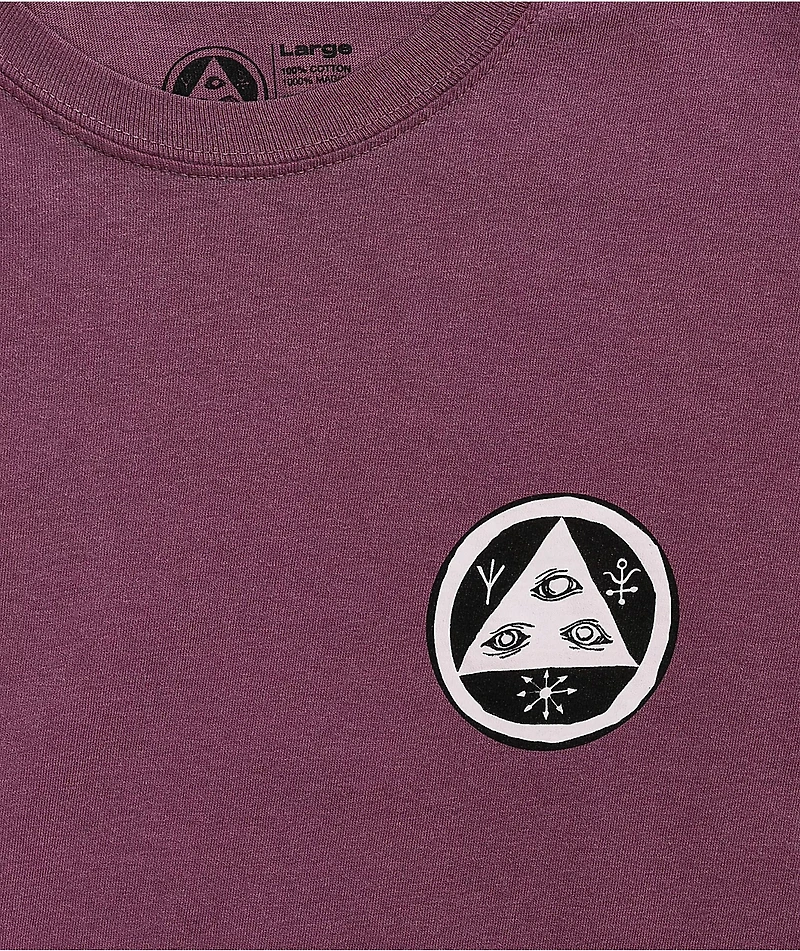 Welcome Jackalope Berry Long Sleeve T-Shirt