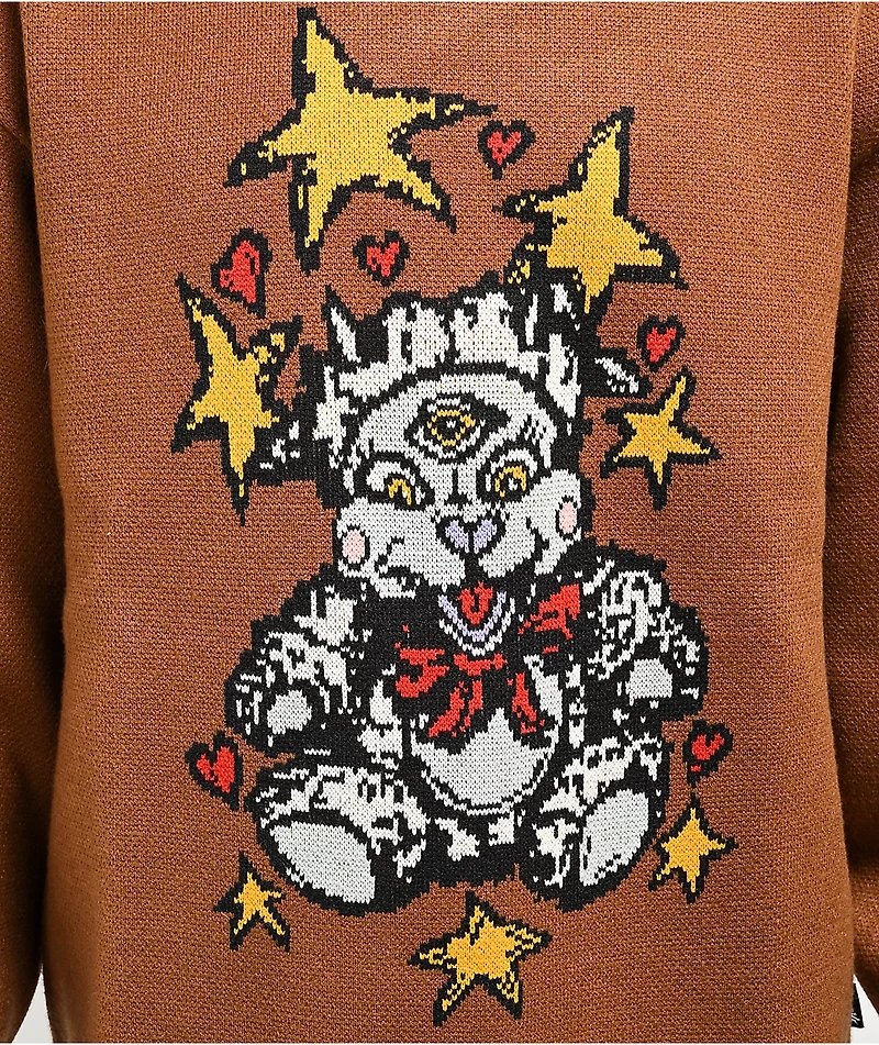 Welcome Lamby Brown Sweater