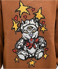 Welcome Lamby Brown Sweater