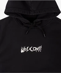 Welcome Light And Easy Black Hoodie
