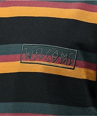 Welcome Medius Black Stripe T-Shirt