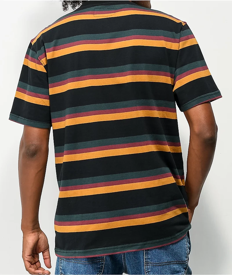 Welcome Medius Black Stripe T-Shirt