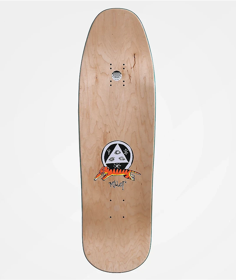 Welcome Miller Animal Kingdom Gaia 9.67" Skateboard Deck