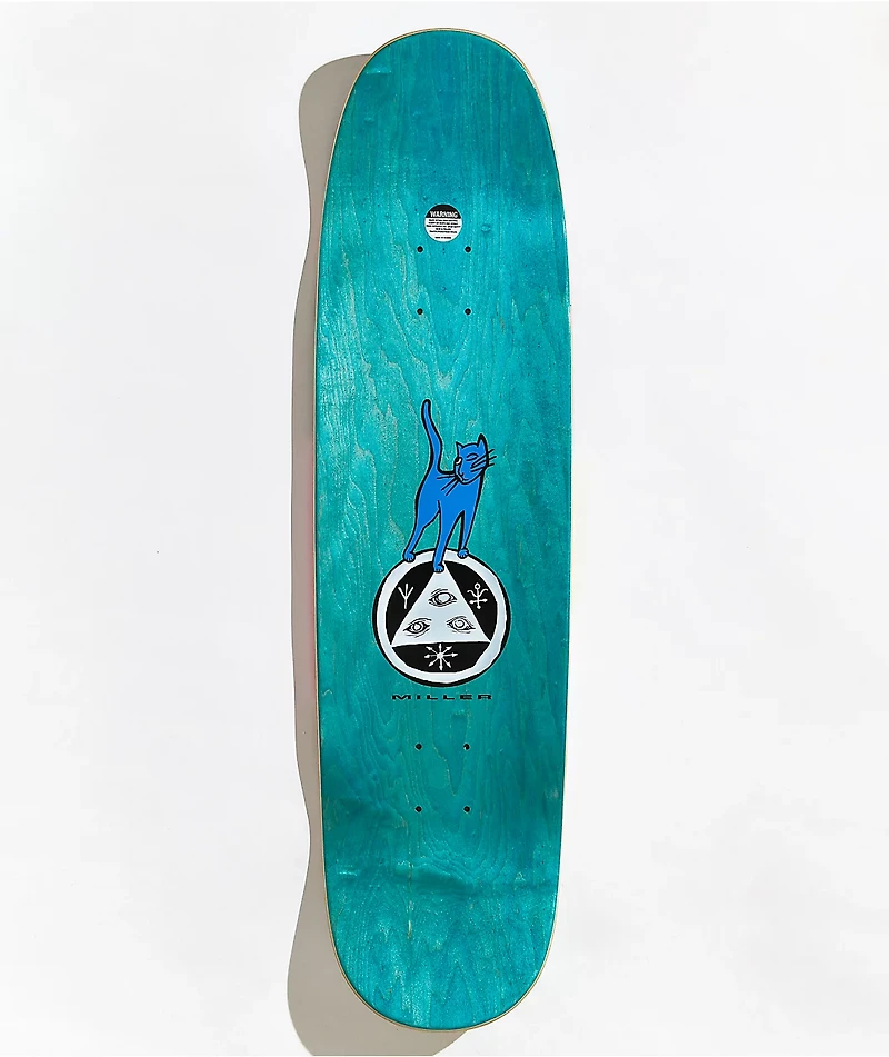 Welcome Miller Left Eye On Cat Blood 8.75" Skateboard Deck