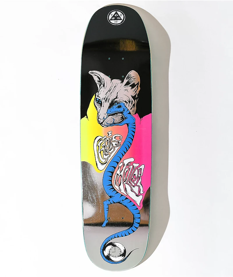 Welcome Miller Left Eye On Cat Blood 8.75" Skateboard Deck