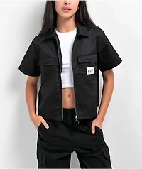 Welcome Nephilim Black Short Sleeve Work Shirt