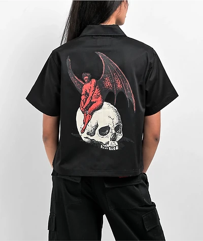 Welcome Nephilim Black Short Sleeve Work Shirt