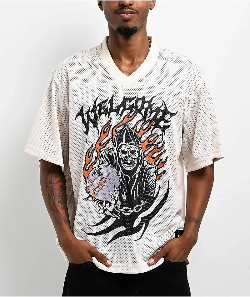 Welcome Omen Bone Mesh Jersey