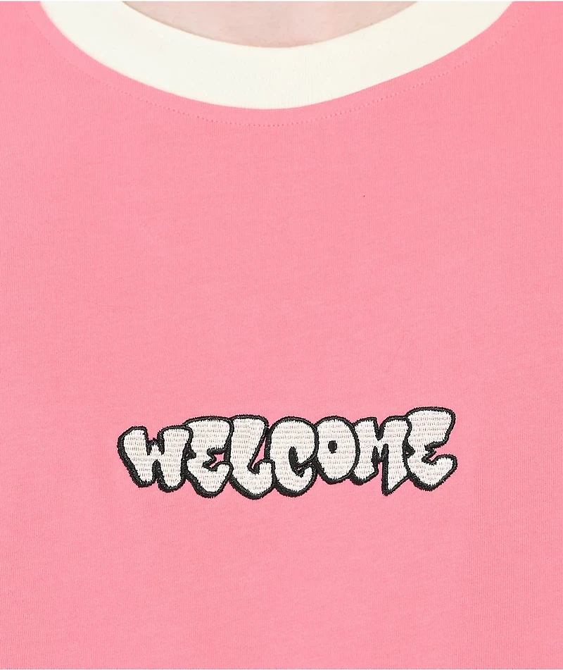 Welcome Puncher Pink T-Shirt