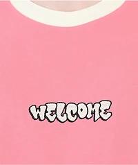 Welcome Puncher Pink T-Shirt