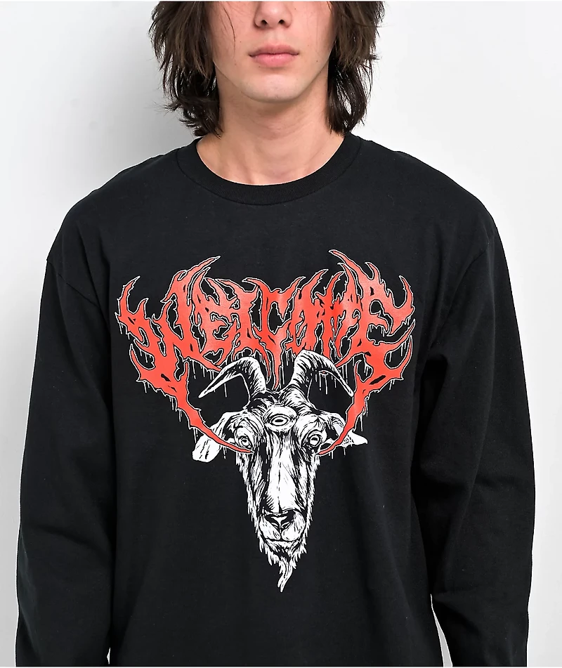 Welcome Pupil Black Long Sleeve T-Shirt