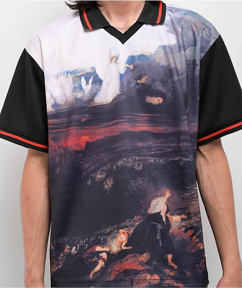Welcome Rapture Black Soccer Jersey