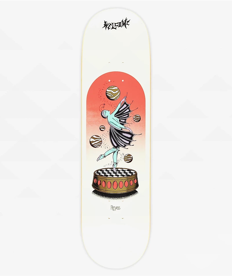 Welcome Reyes Dancer 8.5" Skateboard Deck