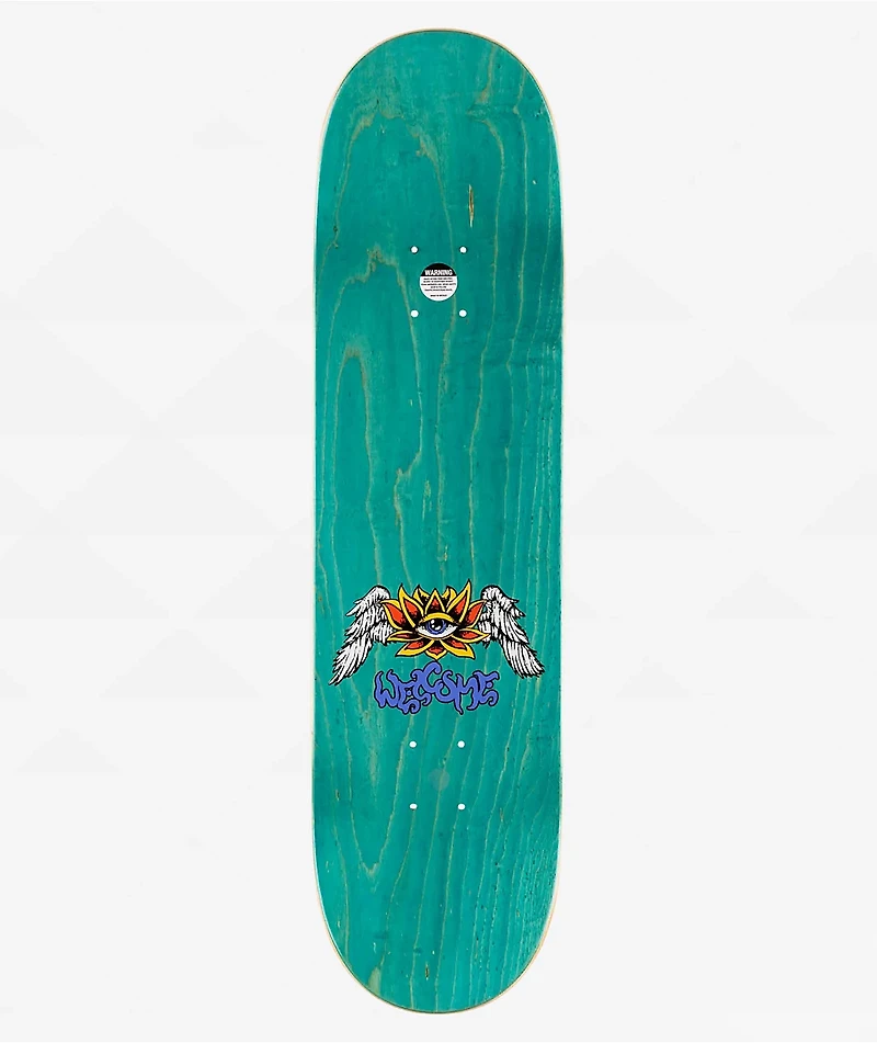 Welcome Reyes Rebirth Glitter Prism Foil 8.5" Skateboard Deck