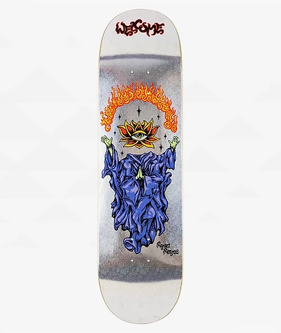 Welcome Reyes Rebirth Glitter Prism Foil 8.5" Skateboard Deck