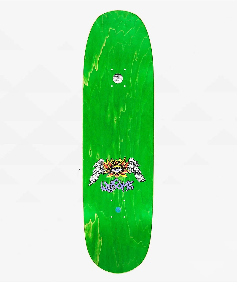 Welcome Reyes Rebirth On Baculus 2 Glitter Foil 9.0" Skateboard Deck