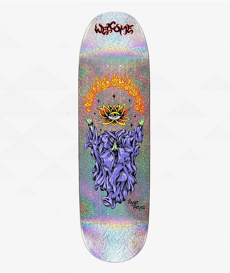 Welcome Reyes Rebirth On Baculus 2 Glitter Foil 9.0" Skateboard Deck