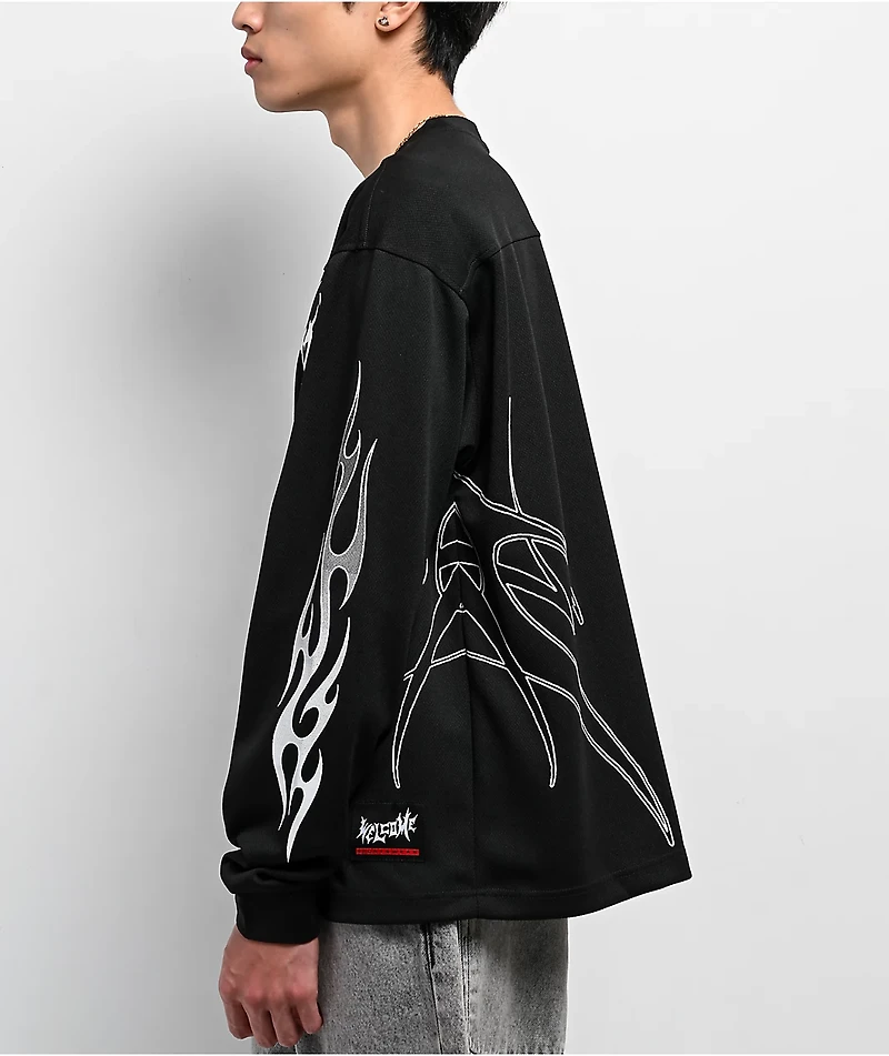Welcome Scrub Black Long Sleeve Jersey