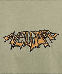 Welcome Shell Olive Knit T-Shirt