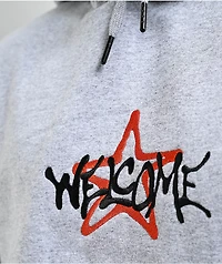 Welcome Sirius Heather Grey Hoodie