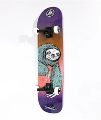 Welcome Sloth 8.0" Skateboard Complete
