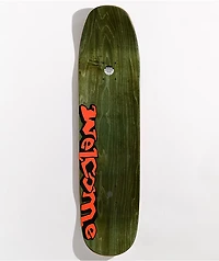 Welcome Sloth Glitter Foil On Moontrimmer 8.25" Skateboard Deck