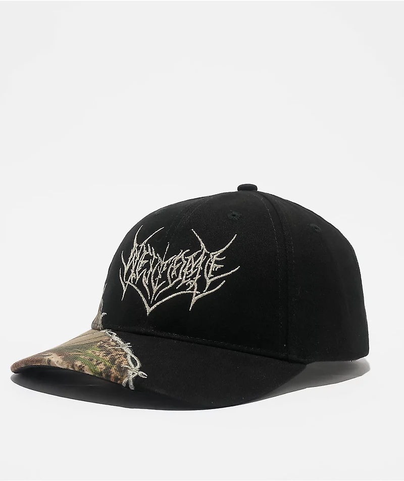 Welcome Splinter 2.0 Black & Camo Strapback Hat