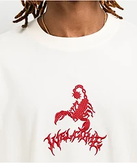 Welcome Stinger Off White Long Sleeve T-Shirt