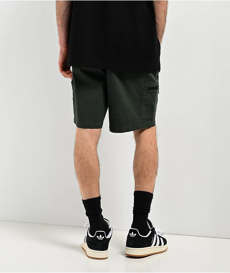 Welcome Summit Ripstop Green Cargo Shorts
