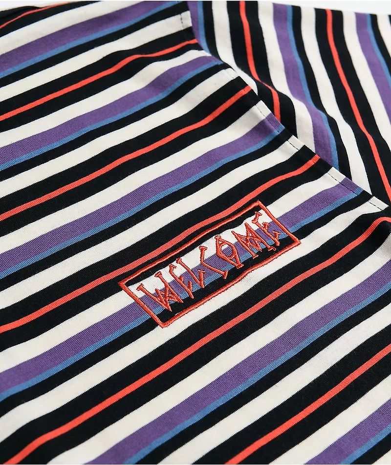Welcome Surf Stripe Space T-Shirt