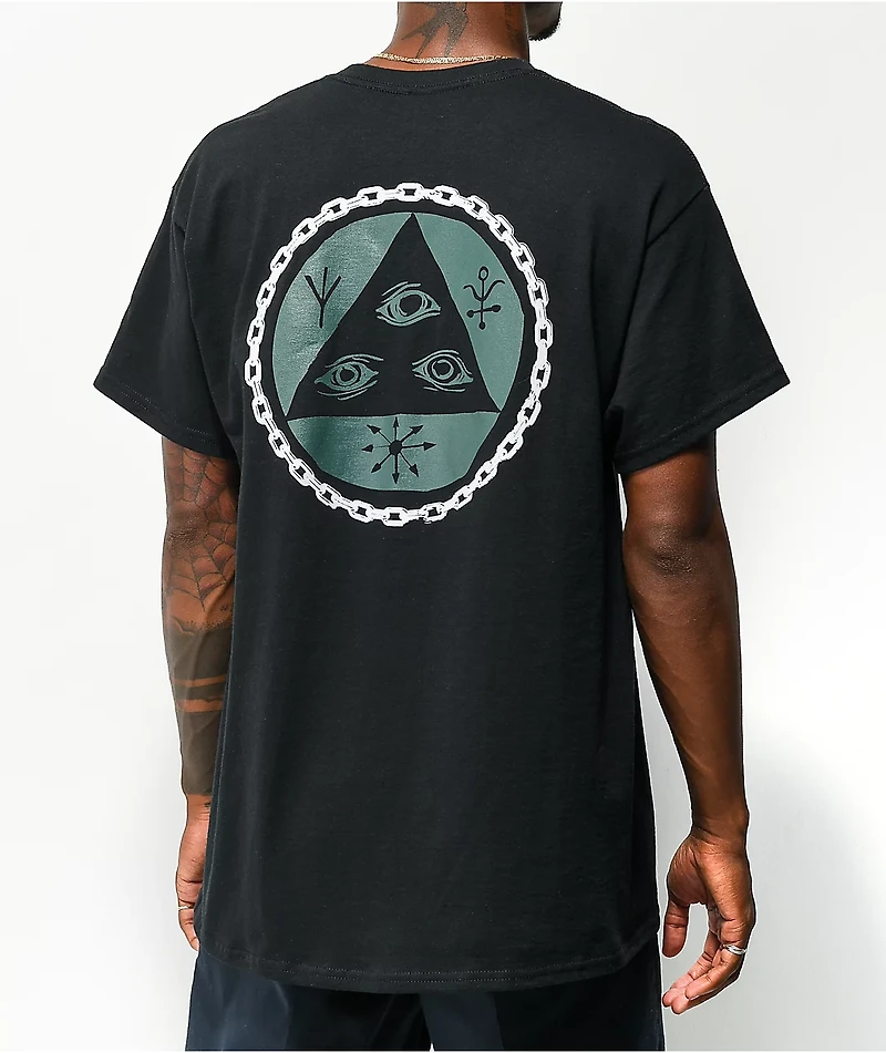 Welcome Talisman Chain Black T-Shirt
